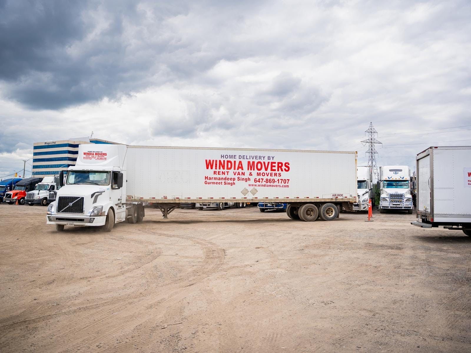 Windia Movers loading furniture carefully in Brampton
